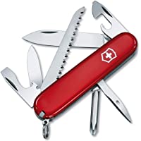 Victorinox Hiker - Cuchillo- Rojo- Acero inoxidable- 7 herramientas-13 funciones